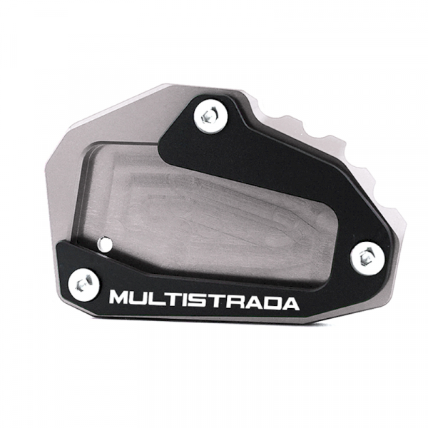 Seitenständer Verbreiterung Ducati Multistrada (grau)